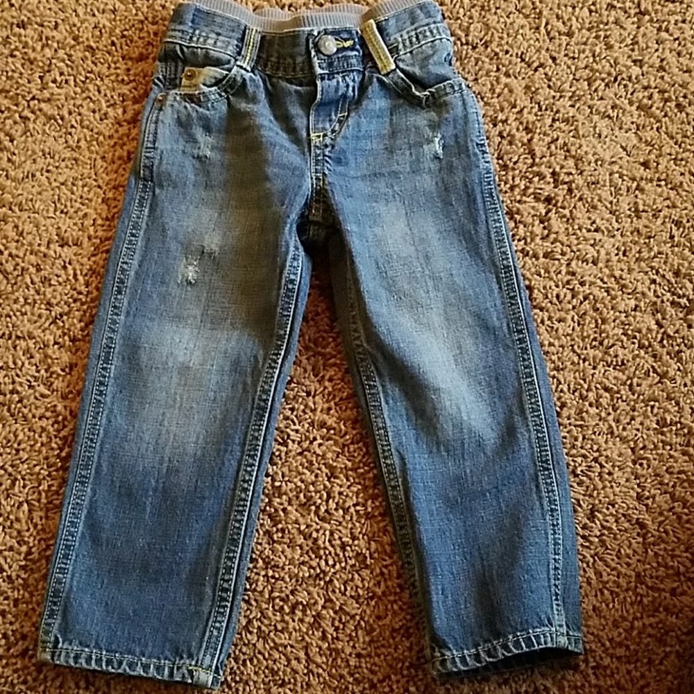 Boys OskKosh boot cut blue jeans 3T